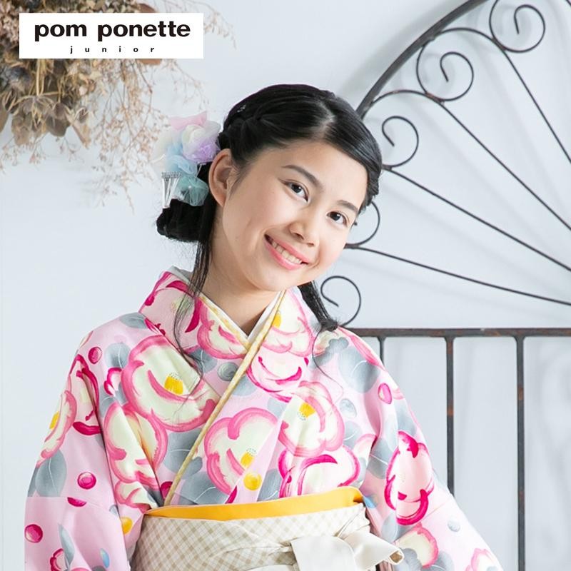 高品質新品 七五三 女児 四つ身 着物 ポンポネット pomponette asakusa ...