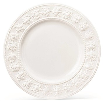 歡宴粉象牙白色盤20cm