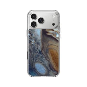 iPhone 17 Pro Max Clear Case（相機按鈕） 透明 - NASA - Jupiter - Great Red Spot