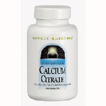 Calcium Citrate 180 Tabs by Source Naturals