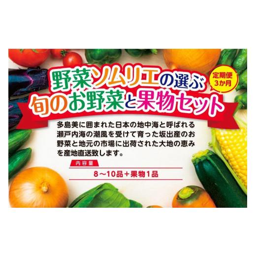 ふるさと納税 香川県 坂出市 野菜ソムリエの選ぶ旬のお野菜と果物セット
