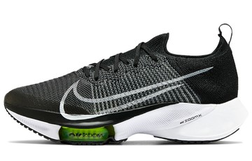 AIR ZOOM TEMPO NEXT% FLYKNIT BLACK WHITE VOLT