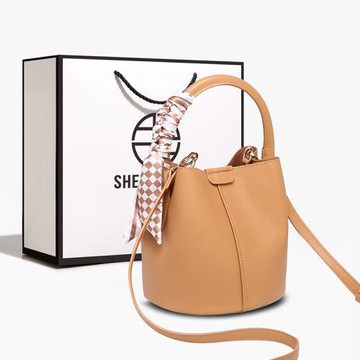 圣米洛小水桶包女高級感包包2026新款小眾通勤包時尚手提斜挎包