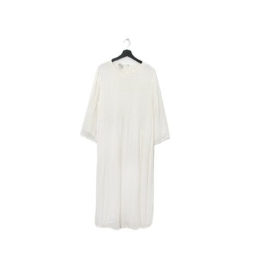 Back to Green-復古長袖洋裝 小珍珠 綁帶 g-41//vintage dress