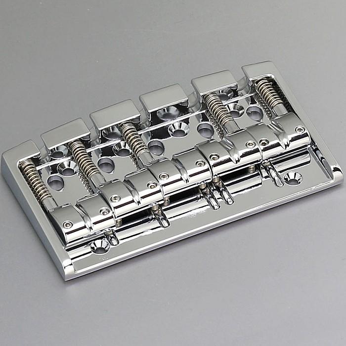 5弦用 Gotoh 404BO-5-C Bass Bridge ゴトー ベースブリッジ ブラスサドル 亜鉛プレート クローム