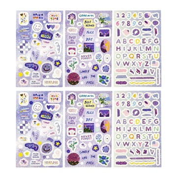 裝飾貼紙 3張  悠哉日常  2組