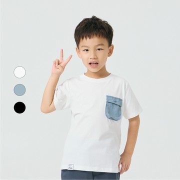 50% Fifty Percent｜立體口袋短TEE【童裝】【親子款】｜02602410003