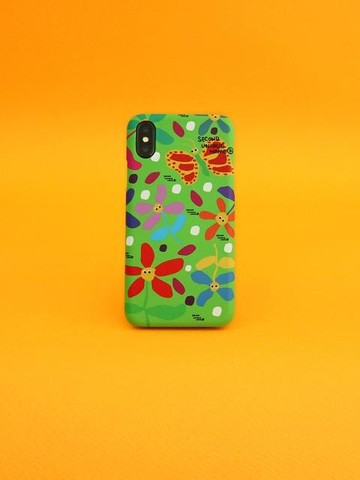 Sun Case Graphic Flower Green