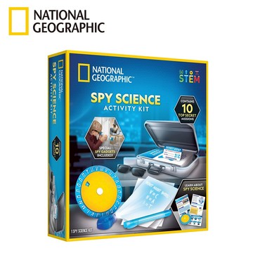 【National Geographic】 國家地理 神秘小小特務解謎闖關盒組 {{外島不配送}}
