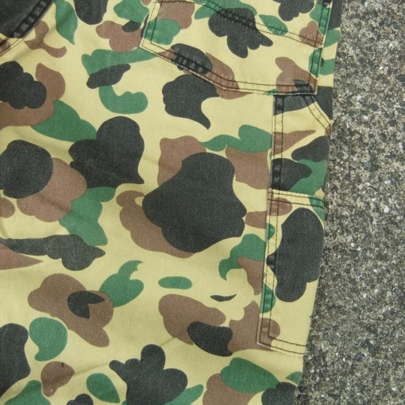 ヒューストン HOUSTON つなぎ OVERALL - DK CAMO （80%OFF） | LINE