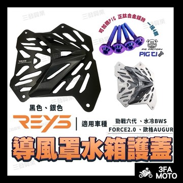 【三發】送鈦螺絲當天出貨REYS水箱護蓋 勁戰六代水箱護蓋 六代戰水箱護蓋 水冷BWS水箱護蓋 FORCE2.0水箱護蓋