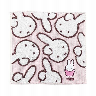 丸眞 ミニタオル Miffy ミッフィー ころころミッフィー ピンク 綿100 ダーン 23 23cm 通販 Lineポイント最大get Lineショッピング