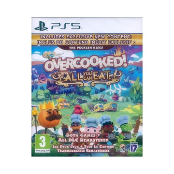 PlayStation 胡鬧廚房!全都好吃 中英日文歐版 Overcooked All You Can Eat