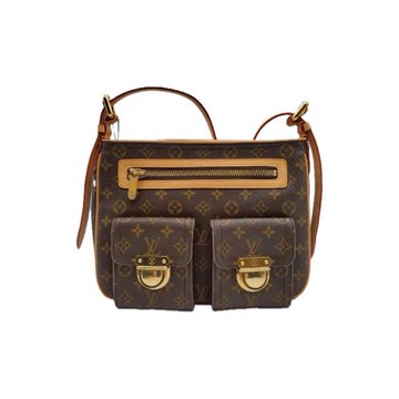 【二手精品 9.9成新】LV Monogram開口笑塞納河斜挎包(更換植鞣革) 編號L209