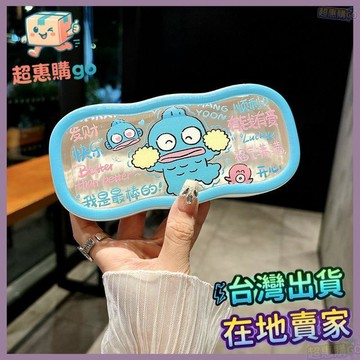 🌟台灣出貨🌟可愛醜魚ins透明防壓隨身近視鏡盒子學生收納新款墨鏡簡約眼鏡盒