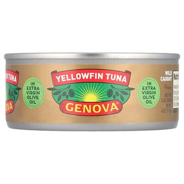 Genova, 黃鰭金槍魚，載於高階初榨橄欖油中，5 盎司（142 克）