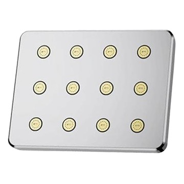 apex Innovation 頂級SPA增壓大頂噴蓮蓬頭 花灑 19 x 25 x 6cm 350g  方形  1個  銀色