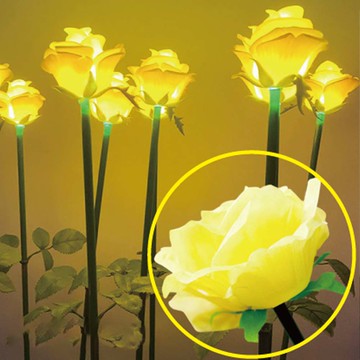 LED庭園地插燈-玫瑰 SCL-44-Y