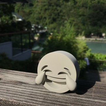 【有泥相伴】哭笑不得 清水模 水泥擺飾