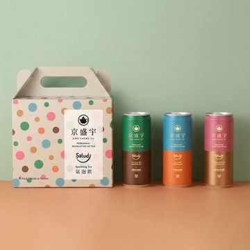 【全新商品】台灣茶氣泡飲6入組｜不知春、鐵觀音、梨山紅茶