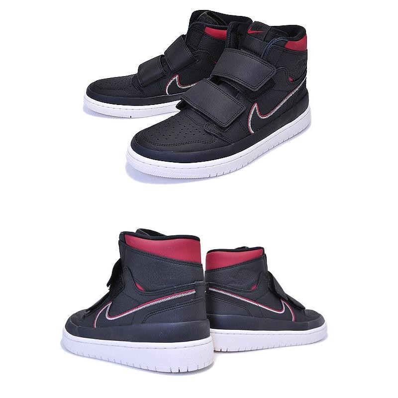 ナイキ エアジョーダン 1 ダブルストラップ NIKE AIR JORDAN 1 RETRO HI DOUBLE STRAP black/gym  red-sail aq7924-016 スニーカー ベルクロ AJ1 ハイ | LINEショッピング