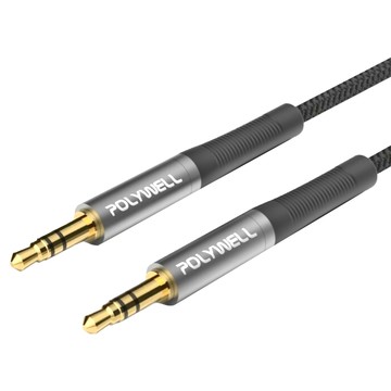 POLYWELL 寶利威爾 公對公 三極 3.5mm 立體聲音源線  PW15-W52-B113  1條