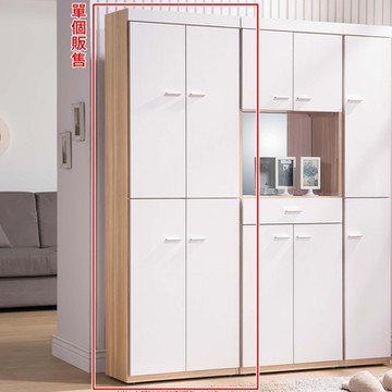 AS雅司-那可北歐2尺玄關鞋櫃-60*32*182CM