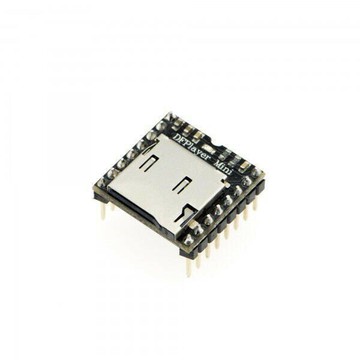 開源Mini MP3 Player Mini播放器 DFPlayer MP3模塊 開源MP3模塊 Arduino【現貨】