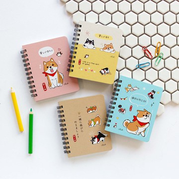 柴之助 / 100K橫線內頁線圈筆記本－中側翻