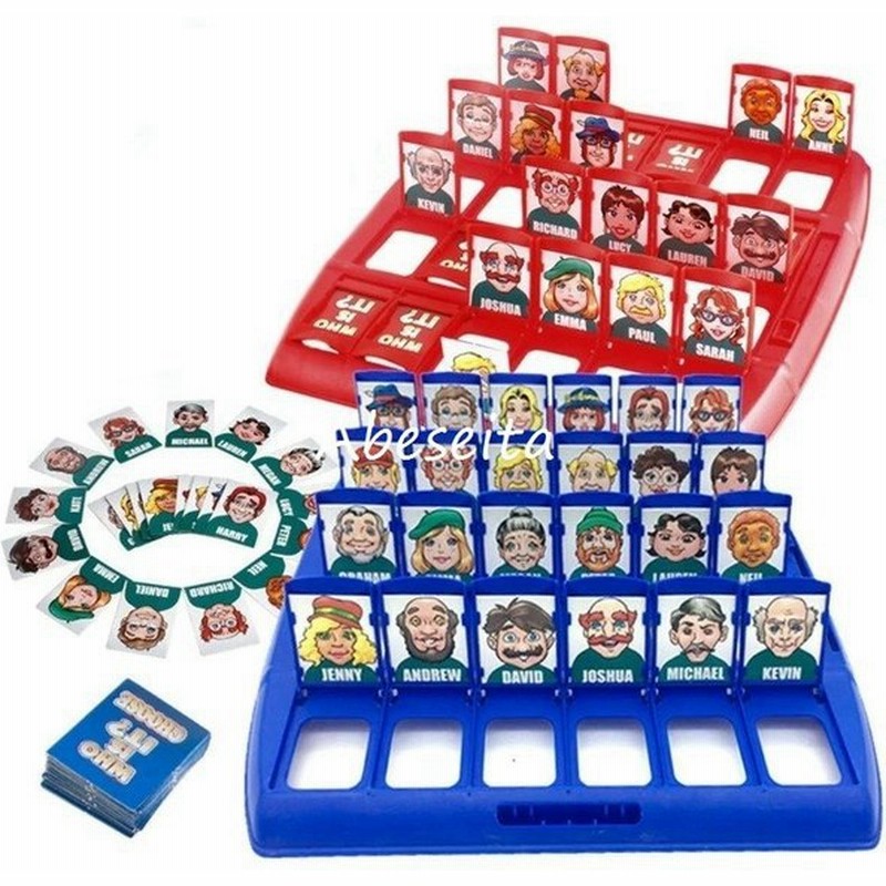 ボードゲーム Who Is It おもちゃ 家族推理 古典的 おもしろい 通販 Lineポイント最大get Lineショッピング