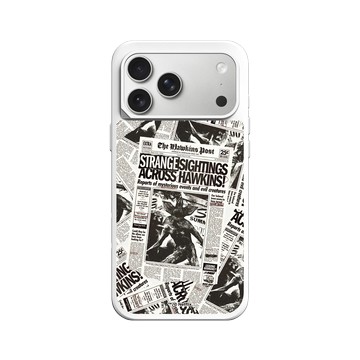 iPhone 17 Pro Max SolidX 白 - Stranger Things - 號外：魔神入侵