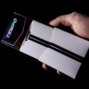 匯奇進口收藏花切創意撲克牌 TEMPO變色光電禮盒潮流卡牌紙牌