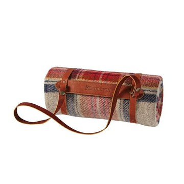 ├登山樂┤美國 PENDLETON 便攜式羊毛毯—復古風尚(附手提帶) # ZC333-53589