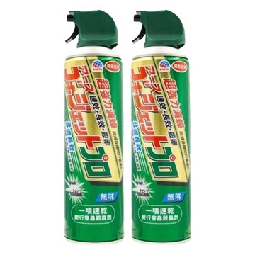 興家安速 長效速乾爬行害蟲殺蟲劑 無味  2個  500ml