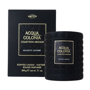 4711 科隆之水 Majestic Leather 冷杉皮革香氛蠟燭 200g 平行輸入