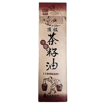 名品農產行 冷壓烏龍茶籽油  600ml  1瓶