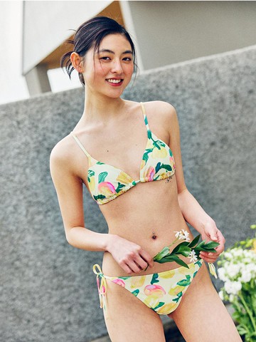 String Bikini Top [Poetic Yellow]