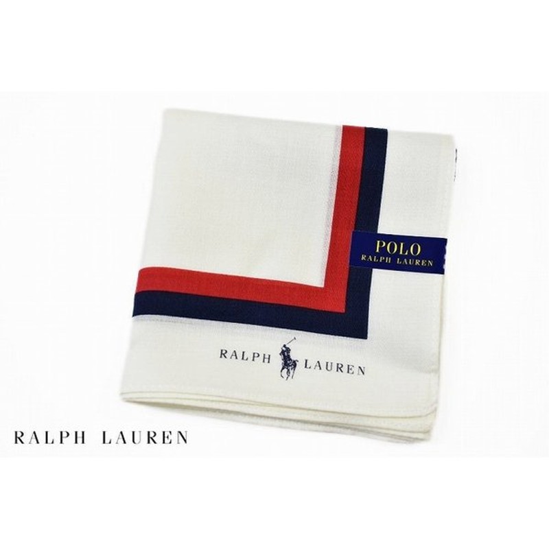 ハンカチ プレゼント 男性 メンズ ブランド ポロ ラルフローレン 1枚 Polo Ralph Lauren 白 ホワイト ビッグ ロゴ ライン 紳士 通販 Lineポイント最大0 5 Get Lineショッピング