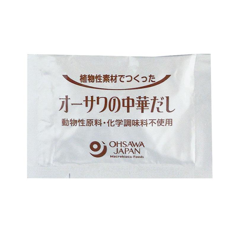 オーサワの中華だし 300g (5g×60包) 3袋セット 大徳用 顆粒タイプ 砂糖・動物性原料不使用 中華スープ 野菜炒め チャーハンに