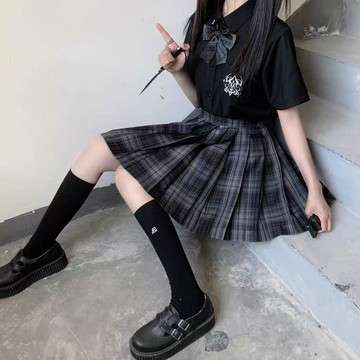 【砂糖夢境】正統JK正版原創jk制服裙百褶裙短裙學生格裙半身裙全套