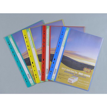 新德牌Sander P.P 11孔30入資料簿*黃色