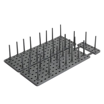 UMBRA 碗盤瀝水收納架  1層  昏灰色  2個