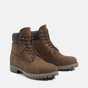 ★零碼出清★Timberland 男款棕色TimberlandR Premium防水6吋靴|10001214 - 紅配綠