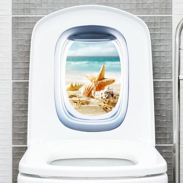 【MR.ZAKKA】創意萬用裝飾貼紙-景觀主題 海底星空窗景 N款 居家布置 DIY可移式壁貼 無痕壁貼 牆貼