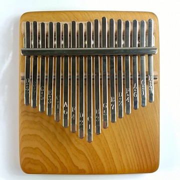 台灣肖楠拇指琴/17音拇指琴/KALIMBA