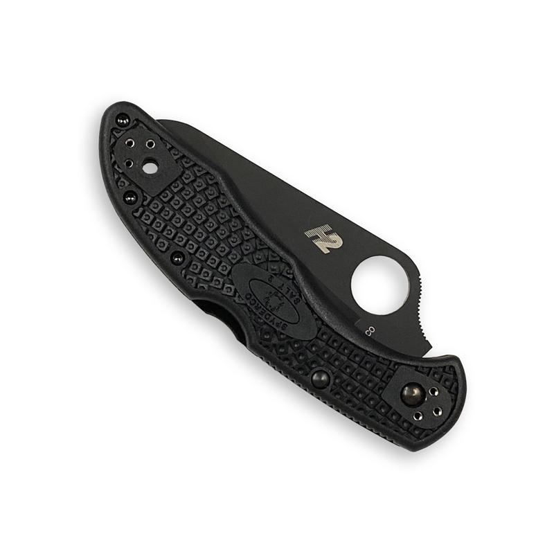 スパイダルコ Spyderco　ソルト2　オールブラック　H-2