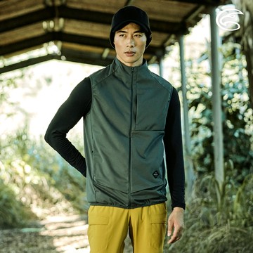 ADISI AV2221033男Softshell超輕量調溫防風背心/騎士綠