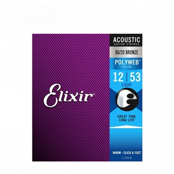 ELIXIR EXXF-11050 Polyweb 民謠吉他套弦