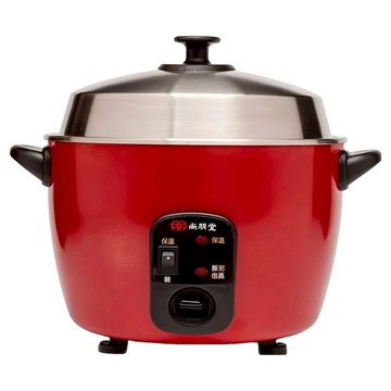 尚朋堂 不鏽鋼電鍋 6人用  SSC-06KR  紅色