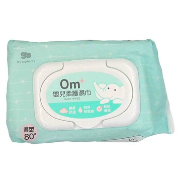 les enphants 麗嬰房 嬰兒柔護濕巾  厚型80抽  3入  1組